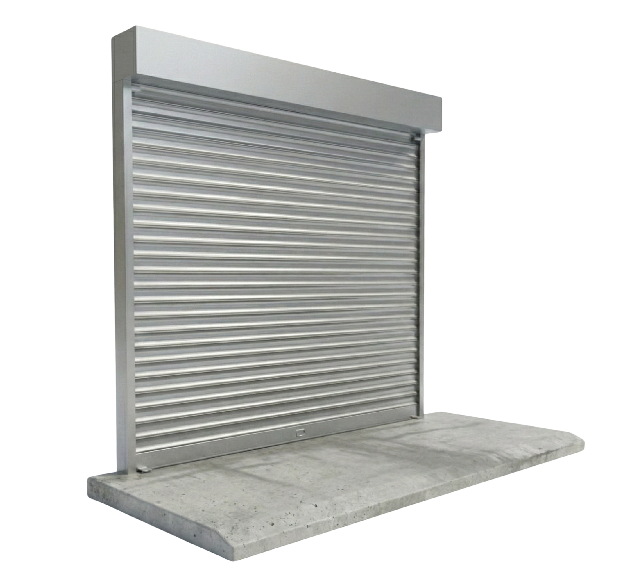 Rideau métallique lame pleine